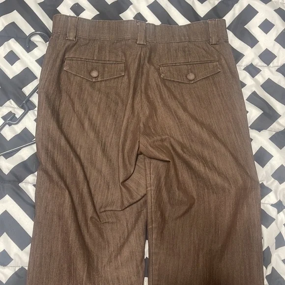 These really cute brown jeans i got from thrifting! - Picture 4 of 4